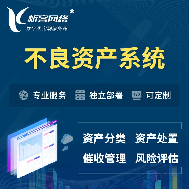 宜昌不良资产管理系统